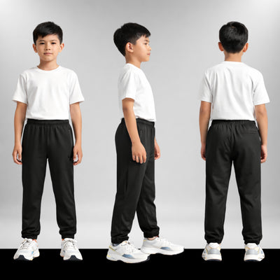 PT Seluar Latihan Scuba Premium Kaki Cekak Tracksuit Sukan Sekolah Unisex Kids Training Pants 552