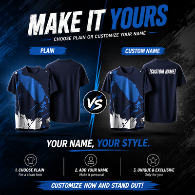 2026 Premium Sublimation Jersey Unisex | Quick Dry Breathable Microfiber Sportswear (010 DARK BLUE)