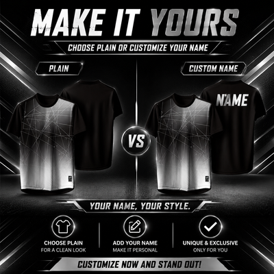 2026 Premium Sublimation Jersey Unisex | Quick Dry Breathable Microfiber Sportswear (013 BLACK)