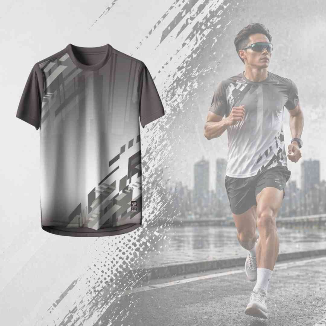 2026 Premium Sublimation Jersey Unisex | Quick Dry Breathable Microfiber Sportswear (014 LIGHT GREY)