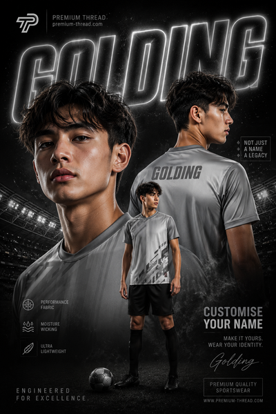 2026 Premium Sublimation Jersey Unisex | Quick Dry Breathable Microfiber Sportswear (014 LIGHT GREY)