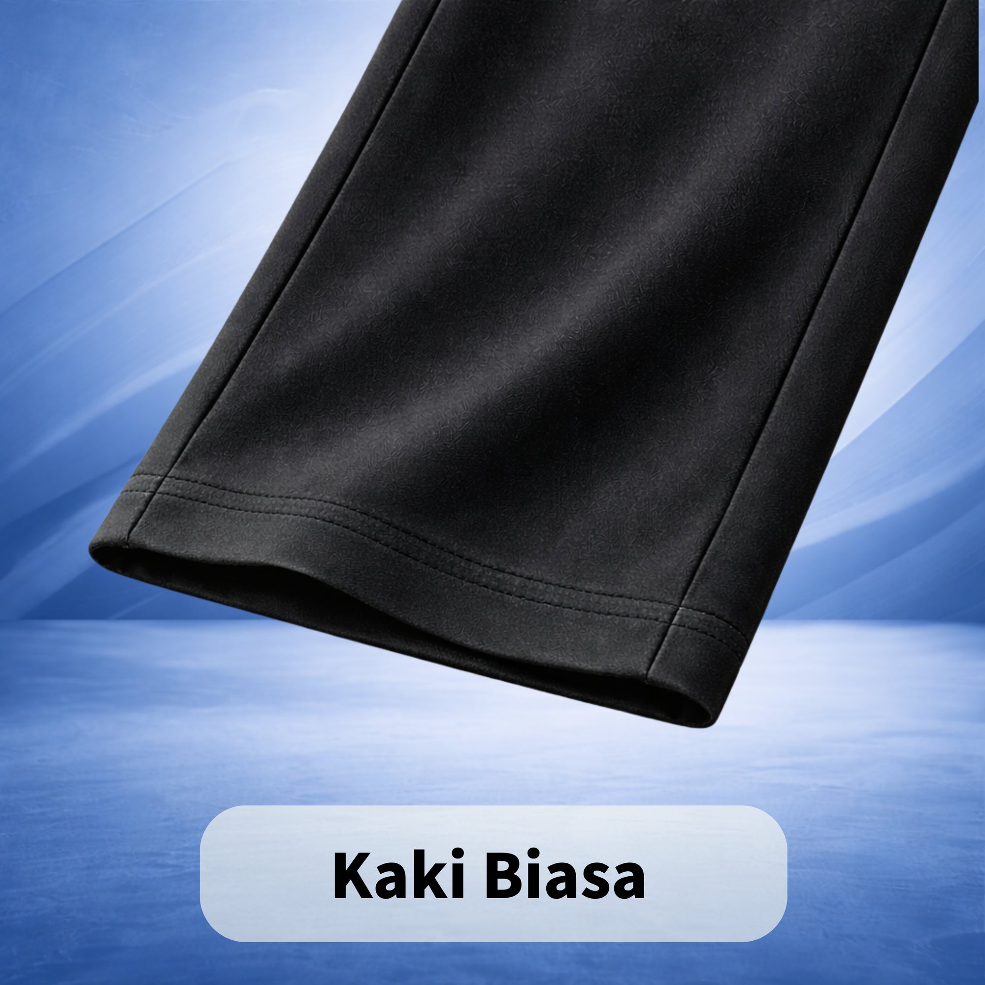 Seluar Track Tricot Kaki Biasa | TrackSuits Unisex Budak Dan Dewasa Hitam & Biru Gelap (881)