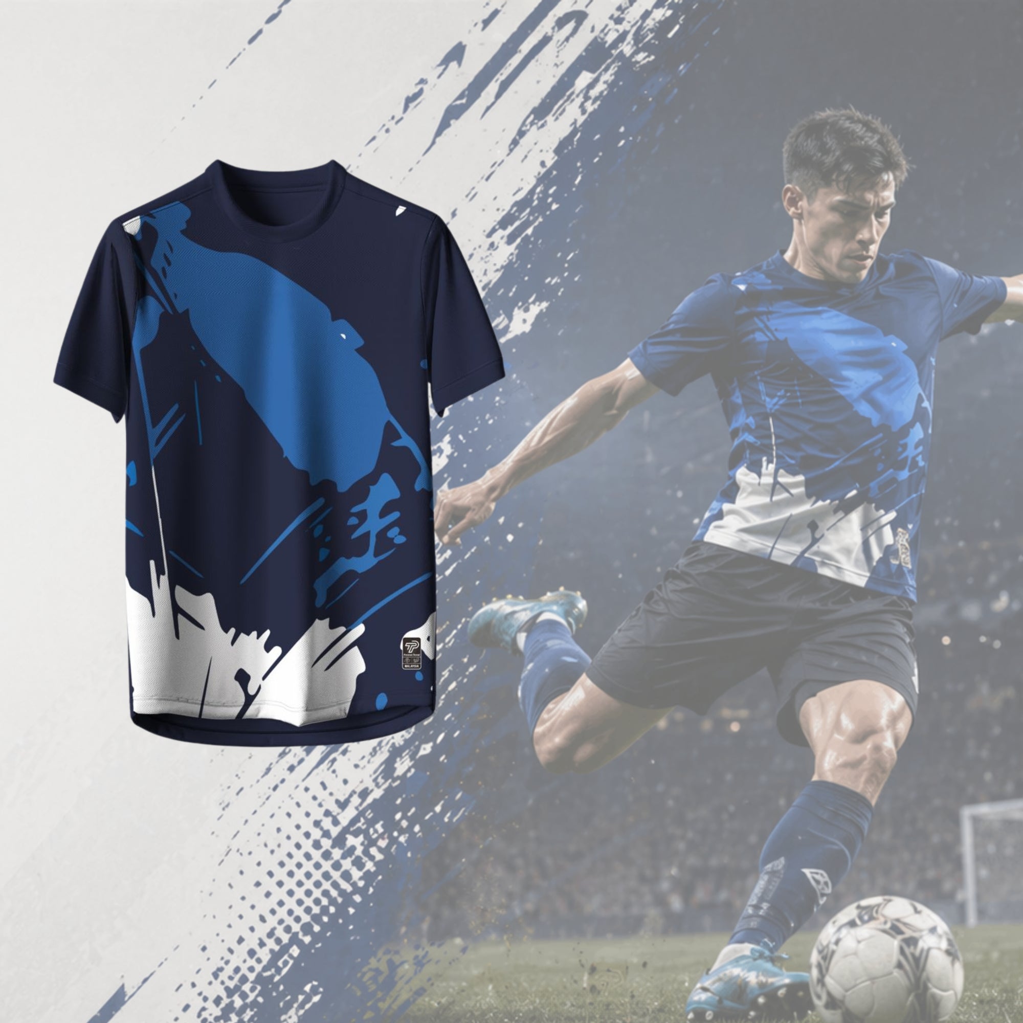 2026 Premium Sublimation Jersey Unisex | Quick Dry Breathable Microfiber Sportswear (010 DARK BLUE)