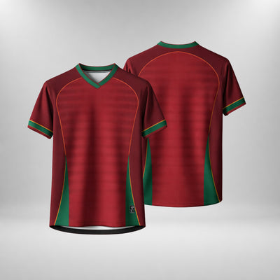 World Cup 2026 Portugal Football Jersey Unisex Premium Microfiber Quick Dry Breathable Sports Shirt Futsal Gym Running Ready Stock Malaysia 003