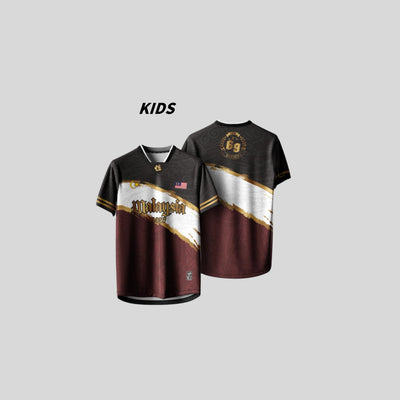 Baju Jersey Family 🇲🇾 Merdeka Malaysia Premium Unisex Microfiber | Jersi Merdeka Muslimah Lengan Panjang | Baju Tema Hari Kebangsaan Jalur Gemilang 023/031