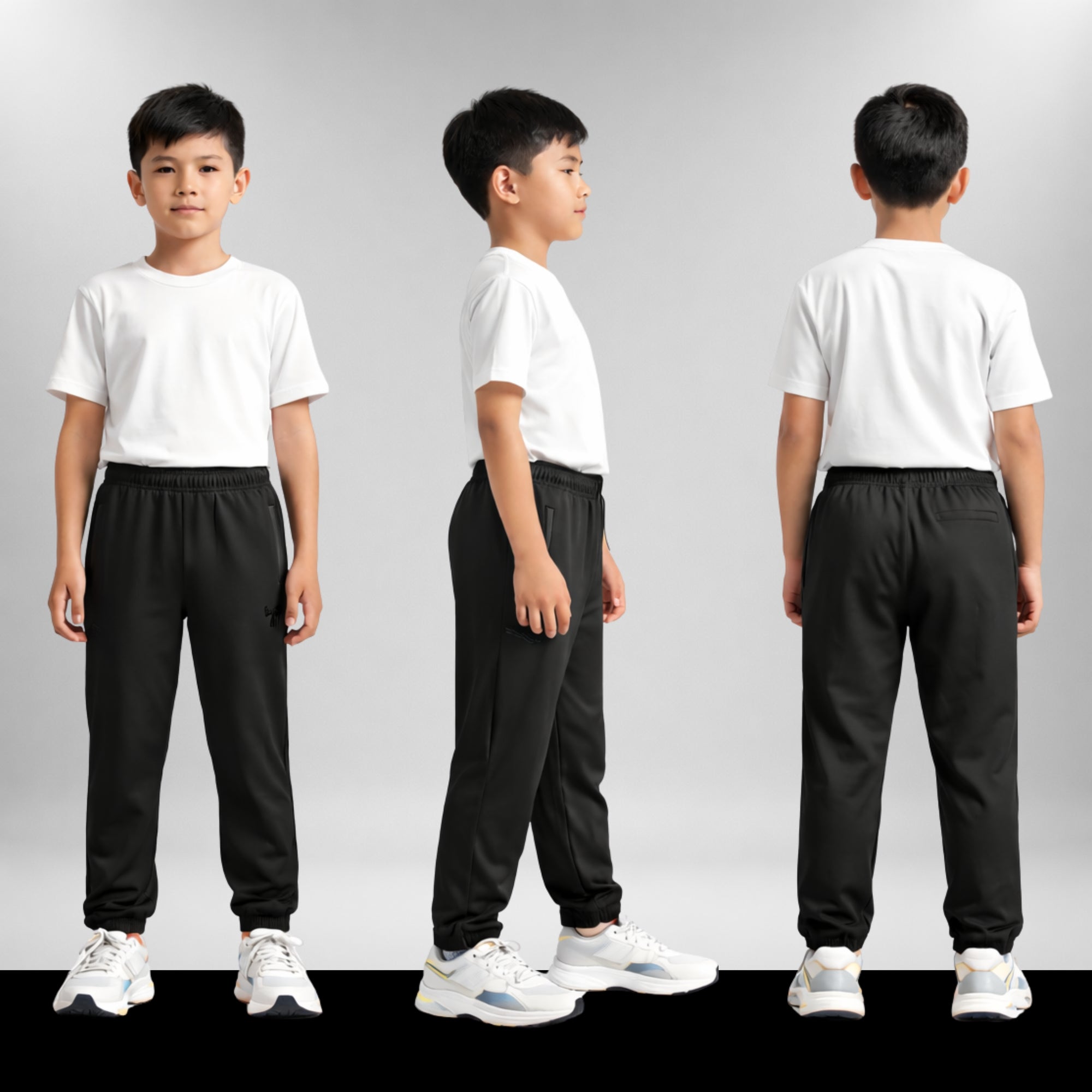 PT Seluar Latihan Scuba Premium Kaki Cekak Tracksuit Sukan Sekolah Unisex Kids Training Pants 552